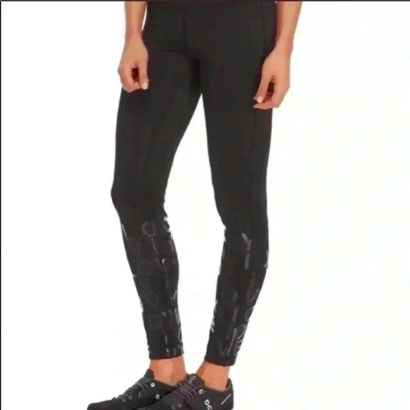 Body Glove‎ Black Active Logo Lined Leggings - Picture 3 of 10